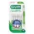 GUM Proxabrush Go-Betweens, Tight Interdental Brushes for Plaque Removal, Safe for Braces, 10ct (4Pk)