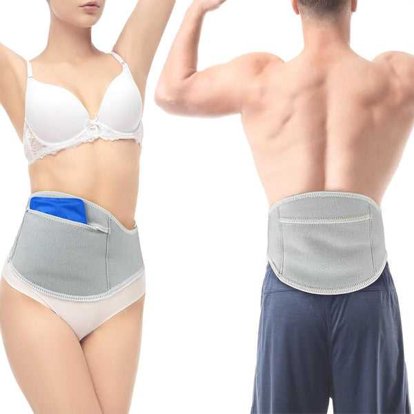 Castor Oil Compress Wrap for Back Pain Relief Innovative Design Organic Cotton