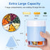 Large Daily Pill Organizer - Efficient Pill Dispenser for Health Management