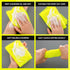 Geiserailie African Long Bathing Net Sponge - Luminous Yellow Long Net Shower Body Scrubber for Daily Use