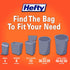 Hefty Ultra Strong Tall Kitchen Trash Bags, 13 Gallon, Lavender & Sweet Vanilla Scent, 20 Count