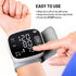 Oklar Blood Pressure Monitor - Rechargeable Wrist Digital BP Machine with LED Display, Voice Broadcast, 240 Memory
