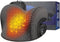 Upalled Wireless Heated Neck Stretcher for Pain Relief, Portable Cordless Neck Shoulder Cervical