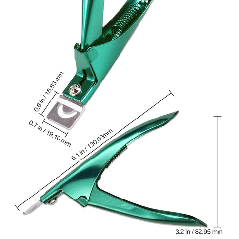 PANA USA Professional Acrylic Nail Tips Clipper Cutter - False/Fake/Artificial Nails Trimmers for Nail Art DIY