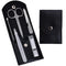 Travel Manicure Set, Professional 5 Pieces Stainless Steel Nail Clipper Kit for Women Men Grooming