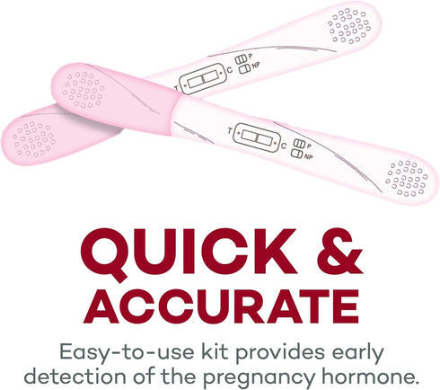 Packaged (6 Dealmed Early Result Pregnancy Test, Individually Midstream Tests, Easy at Home Use, Quick Results