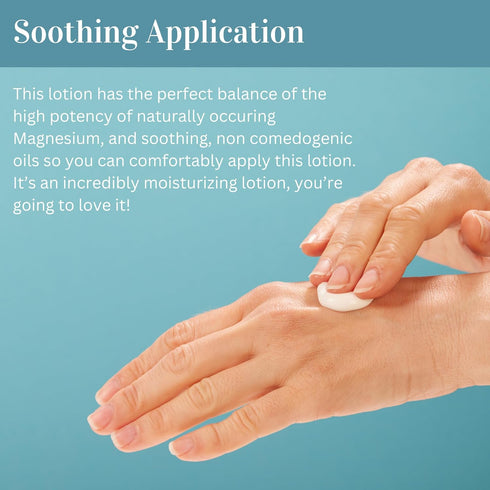 Natural Magnesium Lotion, Highest Potency, 8 oz, Over 1800 MG/oz, Not Water Based