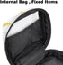 MUOOUM Sanitary Napkin Storage Bag, Gold Glitter Marble Painted Menstrual Cup Pouch, Portable Sanitary Napkin Pads