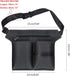 Noverlife Hairdresser Scissor Bag, Barber PU Leather Waist Pouch for Professional Hairdressing Tools