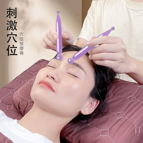 Piegricdiat Set Portable Massager Natural Facial Gua Sha Scraping Massage Tool, Natural Scraping Massage for Whole