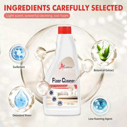 NXPPYY Q5/Q7/Q8/S7/S8/Qrevo 4 Floor Cleaning Solution Compatible with Roborock Series, All Robot Vacuums & Wet Dry