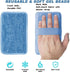 Ice Pack Gel Bead Cooling Pad - Reusable Hot or Cold Compress for Sports Injuries, Knee, Shoulder, Back Pain Relief