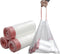 Pekky 7 Gallon Drawstring Trash Bags, Clear, Heavy Duty, 120 Counts