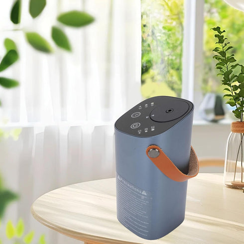 ZDAGELD Waterless Diffuser for Essential Oil, Portable Leakproof Quiet Aromatherapy Diffuser with Timer and Handle