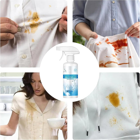 XKSMBG (2pcs) Clothing Emulsifier, Non Ionic Emulsifier Stain Remover, Powerful Laundry Stain Remover Spray, Clothes