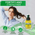 Tea Tree Oil Hair Serum - Moisturizer Treatment for Itchy Scalp, Dandruff, and Dry Damaged Hair - Anti Frizz Keratin