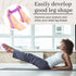 Pink,3 Halloscume Toe Stretch Bands for Bunions Correction Toe Spacers Separators Foot Stretcher Resistance Bands
