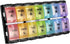 FGcase AM PM Weekly 7 Day Pill Organizer - Large Daily Pill Cases with Easy Push Button, Pill Reminder Container for