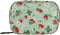 Plaaee Strawberries Ladybugs Weekly Pill Organizer Case 7 Day Portable Pill Box Bag