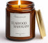 Putart Mahogany & Teakwood Highly Scented Candles for Home, 9oz Natural Soy Aromatherapy