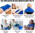 XL Heating Pad for Neck, Shoulders, and Back, Microwavable Natural Moist Heat Therapy Pad, 22x13”