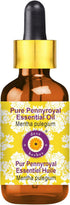 Deve Herbes Pure Pennyroyal Essential Oil, Steam Distilled with Glass Dropper, 10ml (0.33 oz)