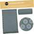 Set Acupoint Massage Mat and Shiatsu Massage Pillow with Carry Bag Portable Relief Mat for Back and Neck for Muscle