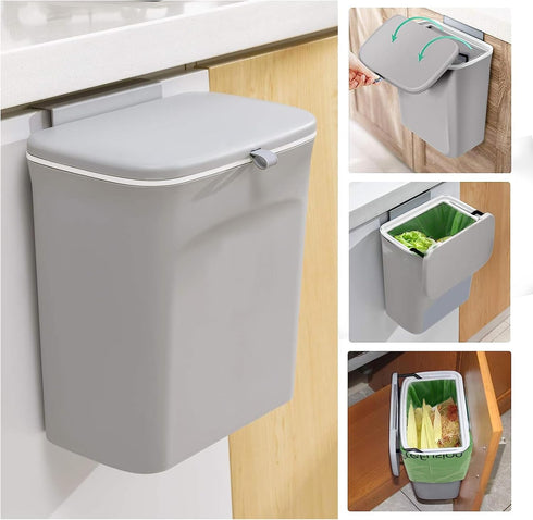2.6 Gallon Compostable Trash Bags, 100 Count, Extra Thick 0.71 Mil, Certified by BPI and ASTM D6400