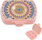 Diamond Painting Pill Case, DIY Travel Pill Organizer,6 Compartments Portable Case, Daily