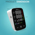 Blood Pressure Monitor - Set of 2 Digital BP Monitors with 8.7” - 16.5” and 13” - 21” Cuffs, Large LED Display