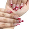 NABulous Nails Medium Almond Nail Tips, 600Pcs Pre-shaped Full Cover Gel Tips for Nail Extension DIY Salon