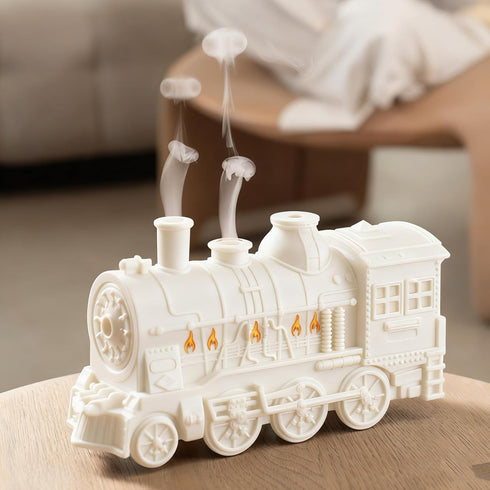 YUEHISY 300ML Train Diffuser, Essential Oil Diffuser & Cool Mist Humidifier with Night Light, Diffuser for Relaxation