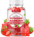 Potassium Gummies for Adults, 60 Gummies - High Absorption Magnesium Potassium Supplement with Vitamin B6 for Muscle