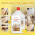 QKLYXEN 82 OZ Floor Cleaning Solution Compatible with Roborock FL Lemon Floor Cleaner Long-Lasting, Zesty Scent For All