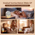 Sunrise Alarm Clock White Noise Sound Machine Night Light, Sound Machine with Speakers Bluetooth Wireless Timer Digital