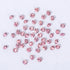 1 Box 12Grids Nail Art Rhinestones, 1660Pcs Light Pink Gems with Storage Organizer Box for Nail Art Craft