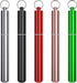 Aluminum Metal Storage Tube Container (5 Packs), Cute Small Pill Box Case for Travel, Waterproof