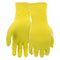 PIP Grippaz Jan San 12" Disposable Gloves 48-Pack, 6 Mil, Fish Scale Grip, Yellow, Large (67-306/L)