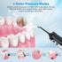 Cordless Water Dental Flosser Teeth Cleaner, INSMART Professional 300ML Tank DIY Mode USB Rechargeable Dental Oral Irrigator for Home and Travel, IPX7 Waterproof 4 Modes Irrigate for Oral Care Blue