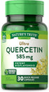 Nature's Truth Quercetin - 585mg Potent Bioflavonoid Supplement, 30 Capsules, Non-GMO & Gluten Free