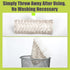 30 Count Heavy Duty Dry Sweeping Cloths, Disposable Mop Refills, Multi-Surface Dust Mop Pad Floor Cloths for Cleaning