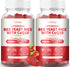 Oakevlp 2 Pack Liposomal Red Yeast Rice with Coq 10 3000mg Gummies,Organic Red