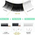 Volume Lash Extensions D-0.07-16 - Easy Fan Volume Lashes, Mega Volume Eyelash Extensions