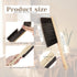 Tioncy 8 Pieces Wooden Dust Brush Hand Broom with Long Wood Handle, Soft Bristle Cleaning Brush for Outdoor Furniture