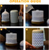 kakoda 250ML Essential Oil Aromatherapy Diffuser for Home Bedroom Office Metal Hollow Decorative Room Ultrasonic Air