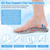 Cloudsole Insoles, Orthopedic Insoles for Women & Men, Plantar Fasciitis Insoles, Anti Fatigue, Foot Pain Relief (Gray,