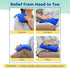 My Heating Pad for Pain Relief - Moist Microwavable Hot Pack, Blue