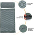 Set, Veemoon Shiatsu Acupressure Massage Mat and Pillow Non-Slip Relief Cushion with Portable Carrying Bag for Back