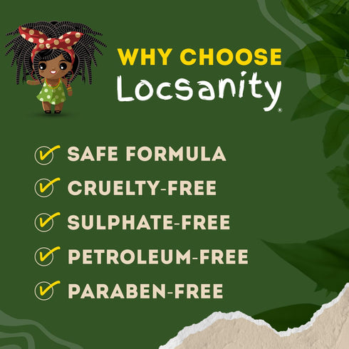 Locsanity Daily Moisturizing Spray for Dull, Dry Locs – Trial Size Passion Fruit Hair Moisturizer (4 fl oz)
