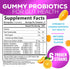 Nature’s Acidophilus Probiotics for Women & Men Gummies, 5 Billion CFU, 6 Strains, Daily Probiotic Supplement Gummy to Support Digestive Health, No Refrigeration Needed, Orange Flavor - 120 Gummies